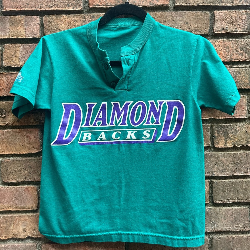 Teal and Purple Diamond Backs Vintage Tshirt